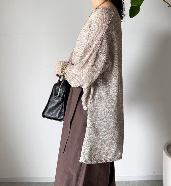  「メランジルーズニット」|ニット・セーター|