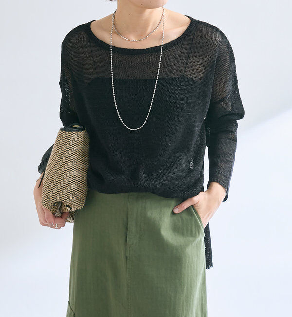  「メランジルーズニット」|ニット・セーター|