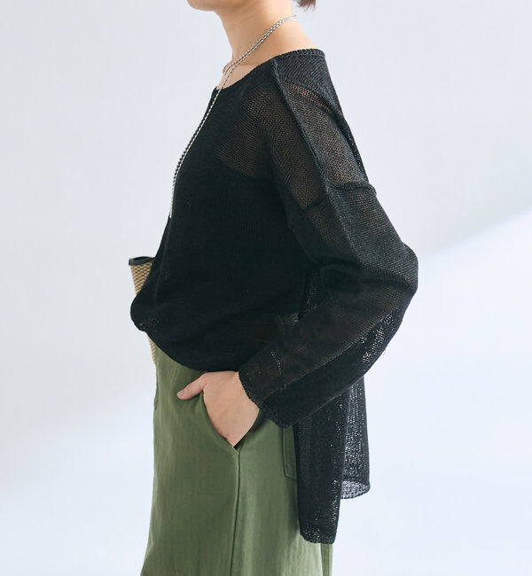  「メランジルーズニット」|ニット・セーター|