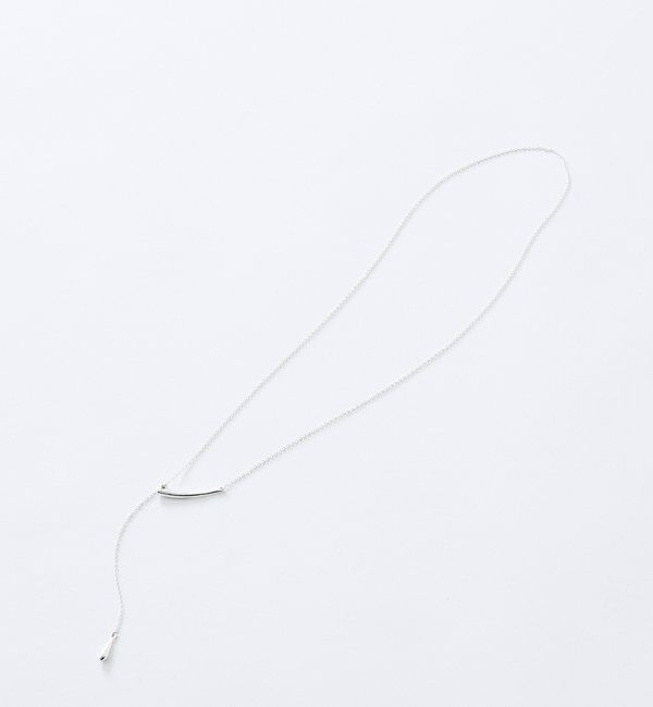 「予約【洗練された印象に】スライドロングネックレス」|ネックレス|
