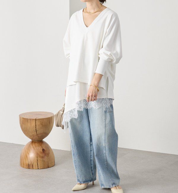  「予約【抜け感】ドルマンオーバースウェット」|Tシャツ・カットソー|