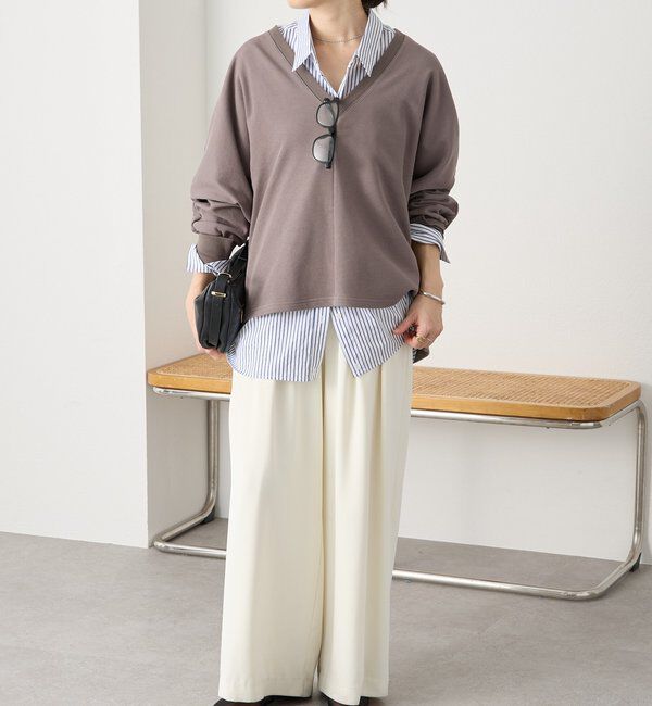  「予約【抜け感】ドルマンオーバースウェット」|Tシャツ・カットソー|
