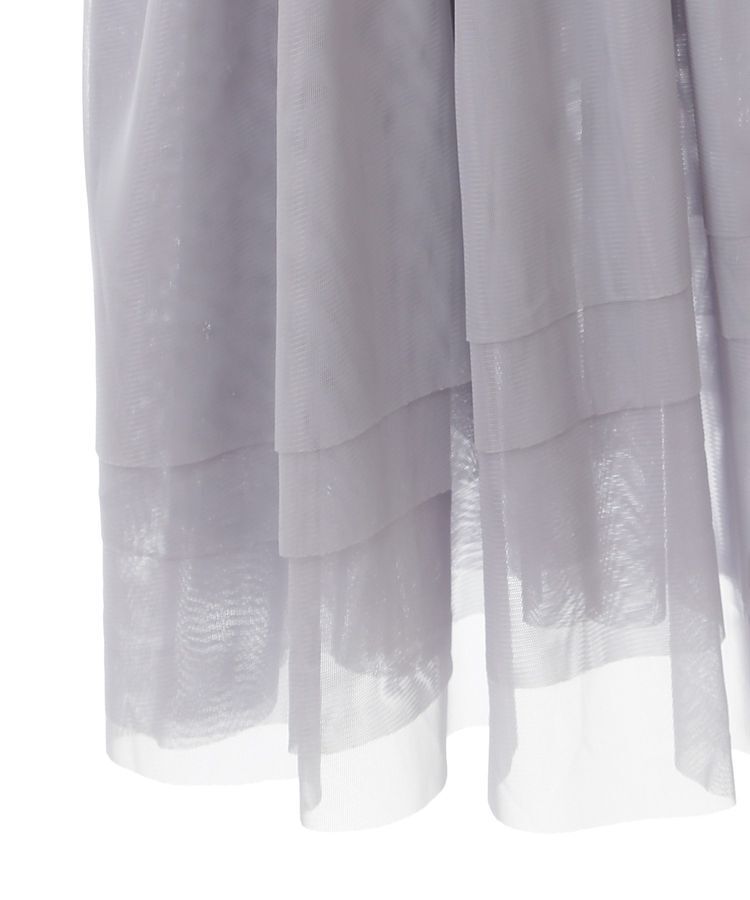 earth music&ecology「チュールティアードチュニック」|チュニック|