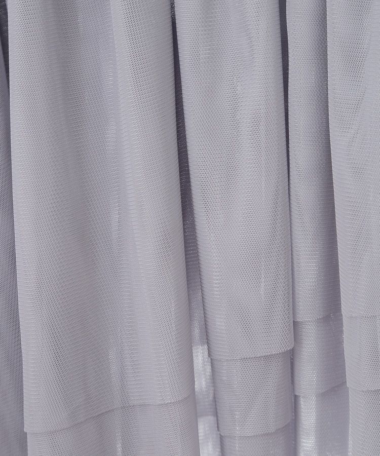 earth music&ecology「チュールティアードチュニック」|チュニック|