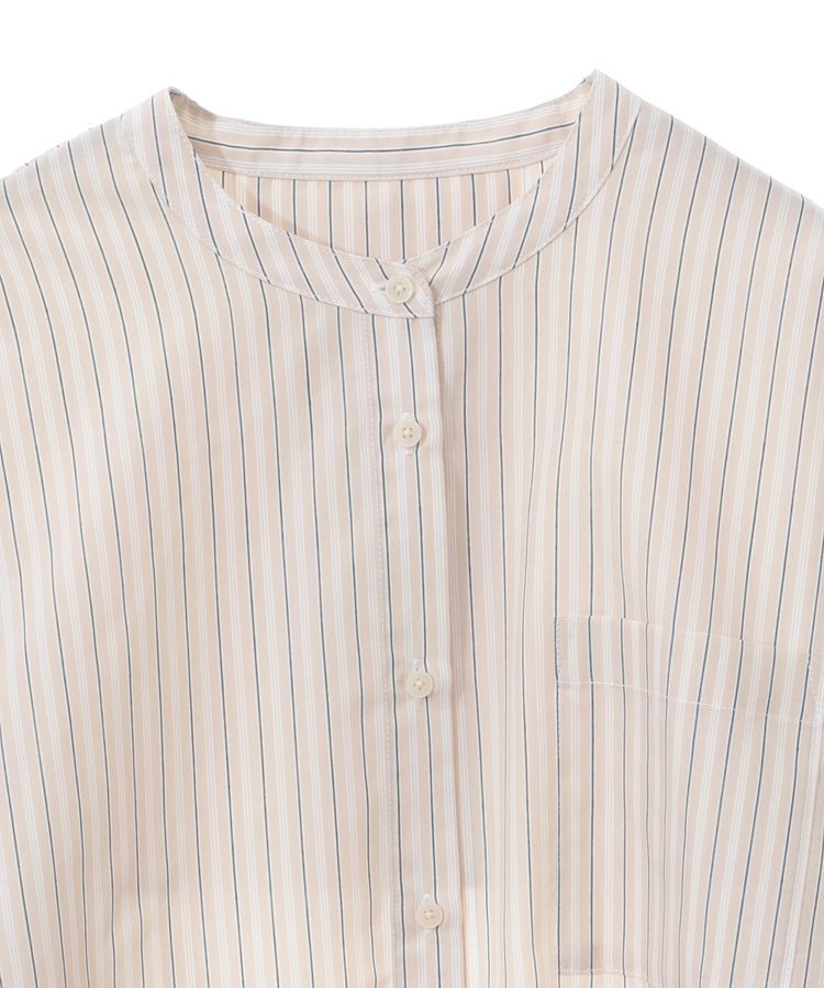 earth music&ecology「アンブレラヨークケープブラウス」|シャツ・ブラウス|