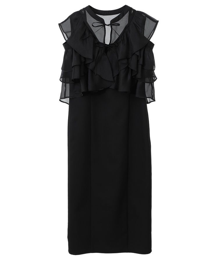 earth music&ecology「SET2点フリルボレロ＋ナローワンピース」|ワンピース|