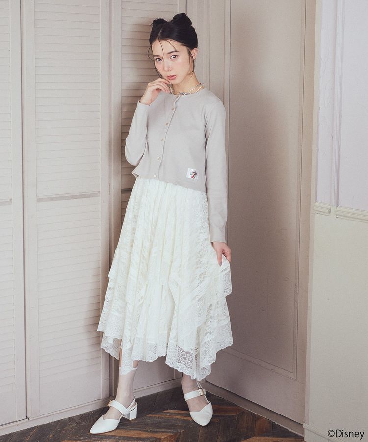 earth music&ecology「Disney/アソートタグカーディガン」|カーディガン|