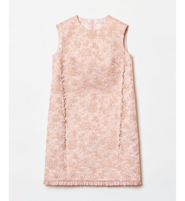 LOULOU WILLOUGHBY「【LOULOU WILLOUGHBY】ラメジャガードノースリワンピース」|ワンピース|