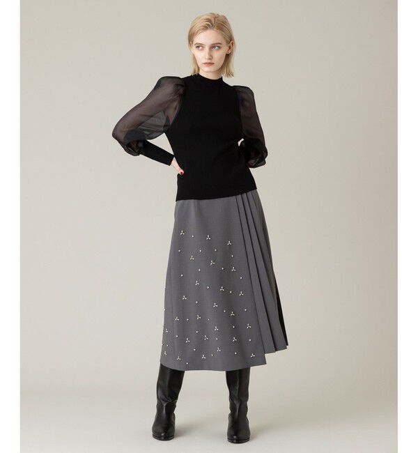 LOULOU WILLOUGHBY「【LOULOU WILLOUGHBY】◇ タックパフシアースリーブプルオーバー」|その他|