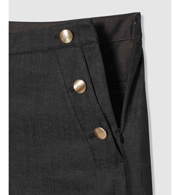 allureville「【WEB・ルミネ別注】デニムライクマリンパンツ」|チノ|