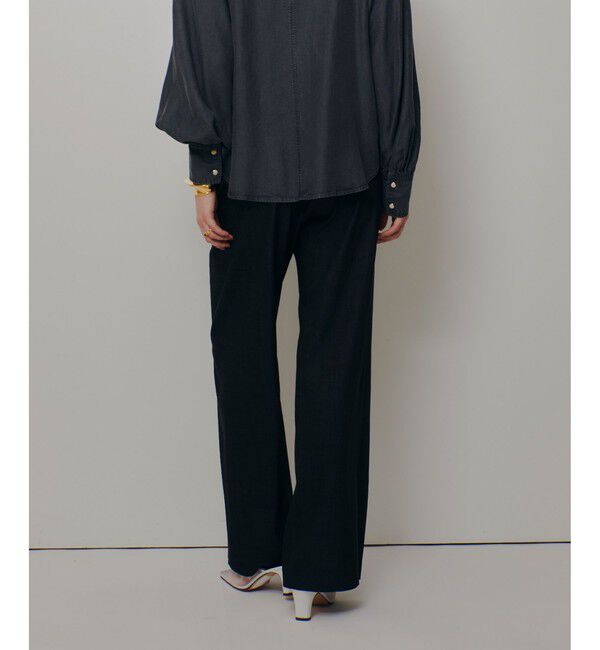 allureville「【WEB・ルミネ別注】デニムライクマリンパンツ」|チノ|