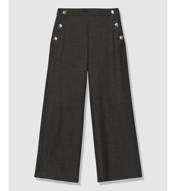 allureville「【WEB・ルミネ別注】デニムライクマリンパンツ」|チノ|