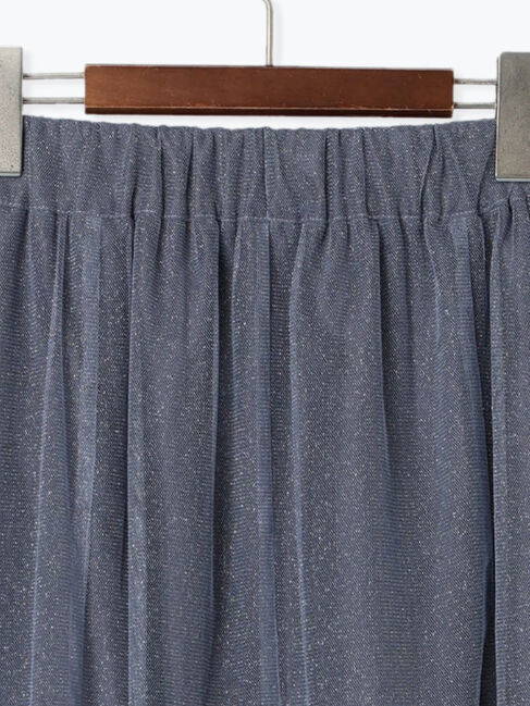 Te chichi TERRASSE「ラメチュール切替スカート」|スカート|