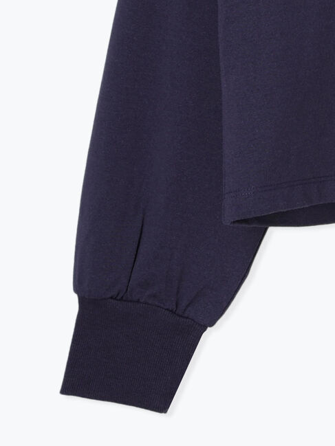 Te chichi TERRASSE「フラワー刺繍ラガーシャツ《2025spring catalog item》」|Tシャツ・カットソー|