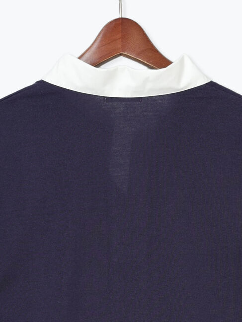 Te chichi TERRASSE「フラワー刺繍ラガーシャツ《2025spring catalog item》」|Tシャツ・カットソー|