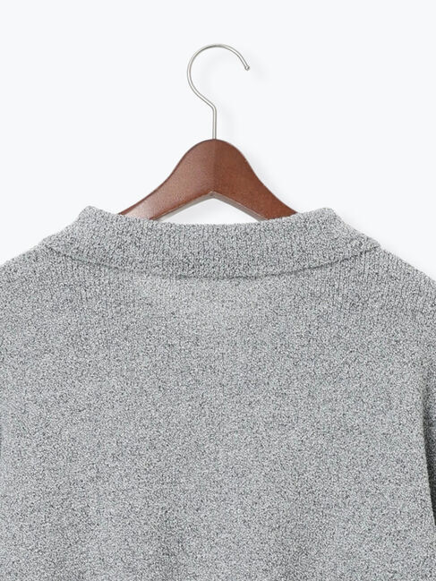 Te chichi「メランジ衿ニットジャケット」|カーディガン|