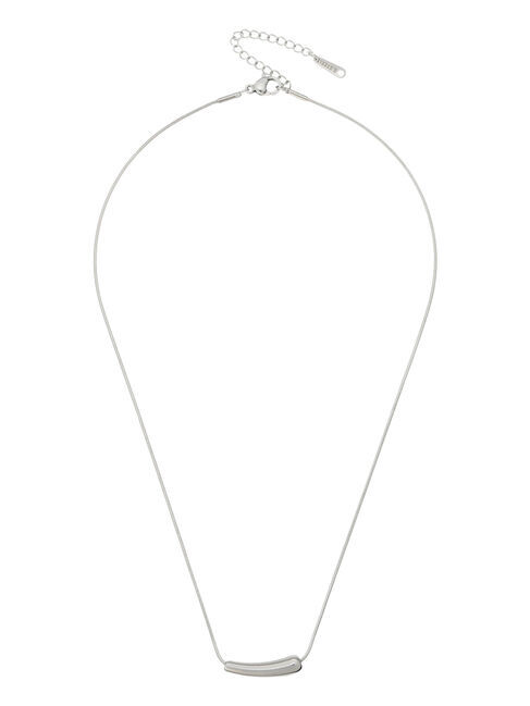 Samansa Mos2「カーブモチーフネックレス」|ネックレス|