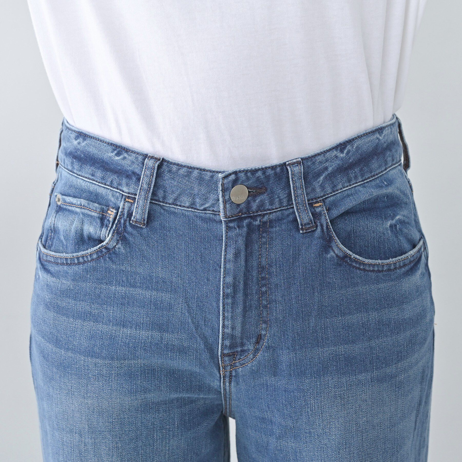 UNTITLED「【Healthy DENIM】別注Quiche（キッシュ）セミフレアデニム」|デニム|