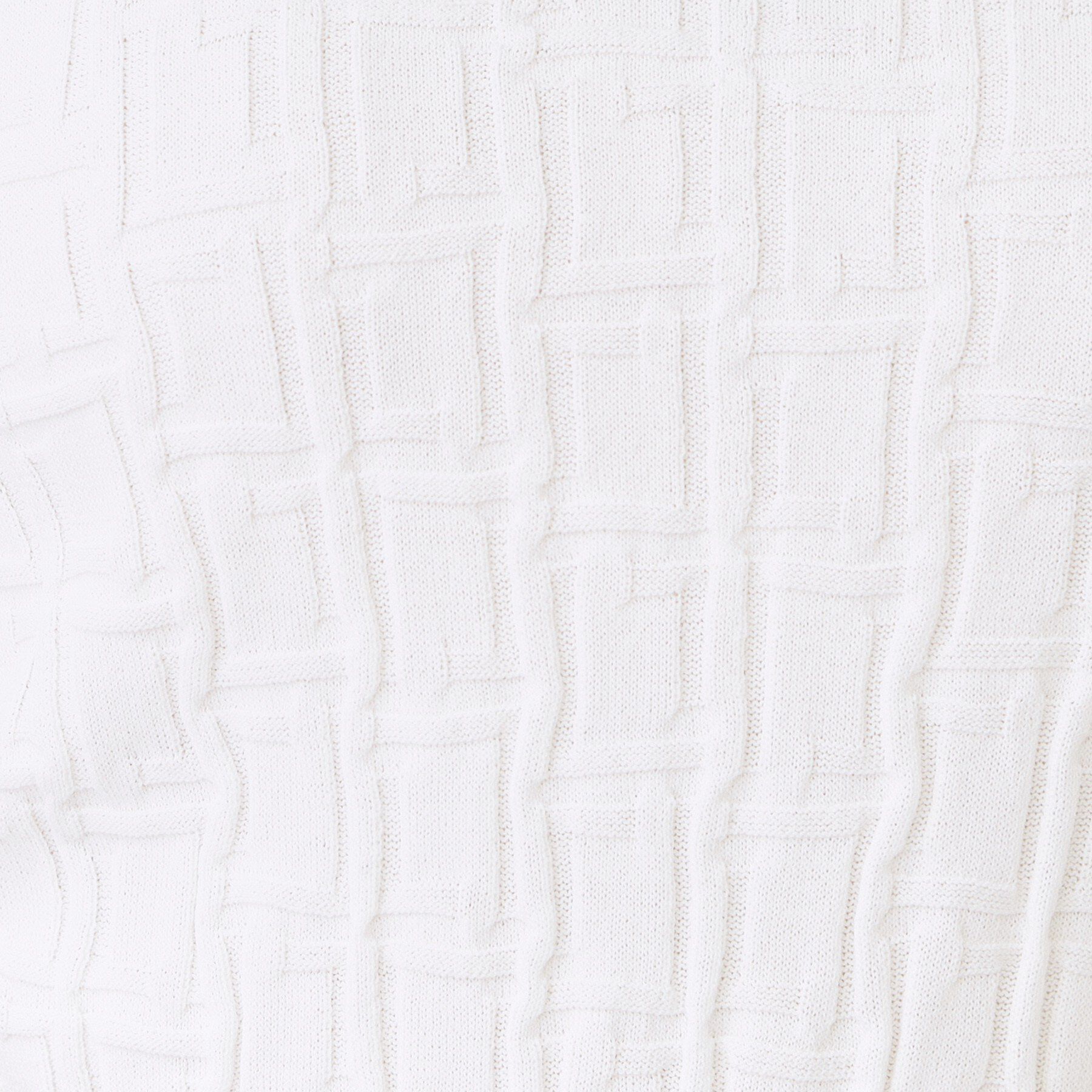 COUP DE CHANCE「【手洗い可】幾何柄編みニットトップス」|ニット・セーター|