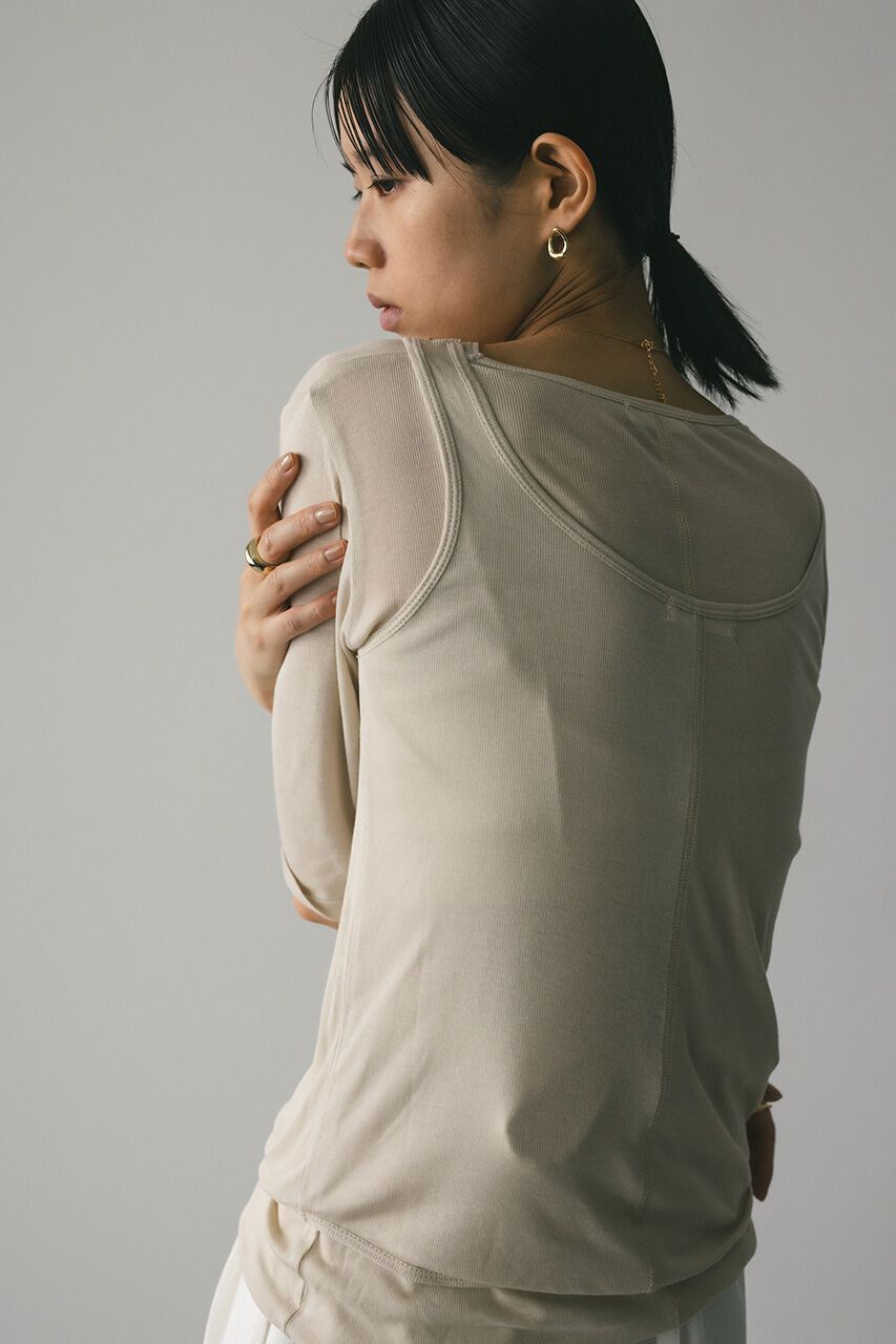 STYLEMIXER「2ピースシアーレイヤードタンクT」|Tシャツ・カットソー|