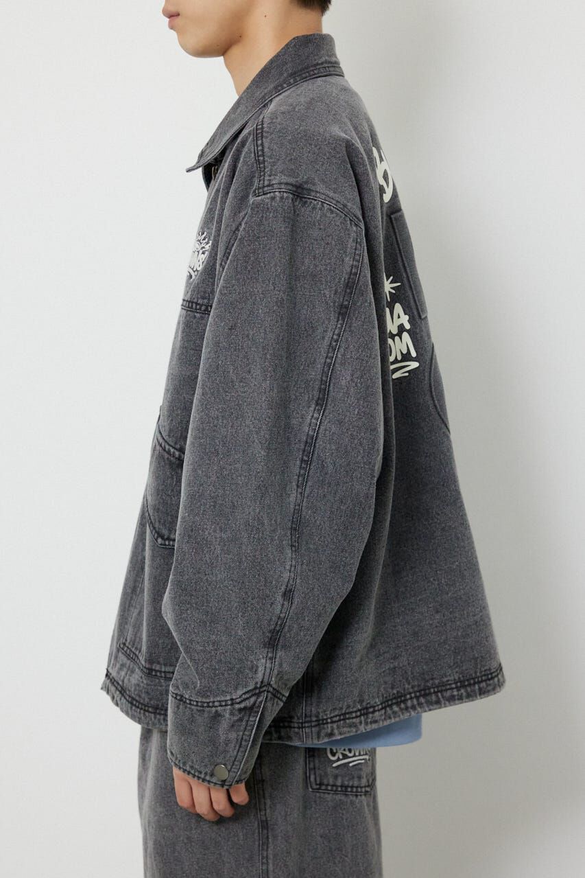 RODEO CROWNS「エンボスロゴデニムジャケット」|デニムジャケット|