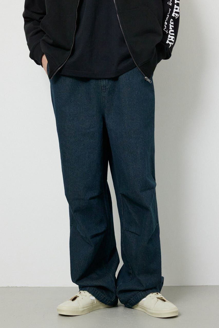 RODEO CROWNS「エンボスロゴデニムパンツ」|デニム|