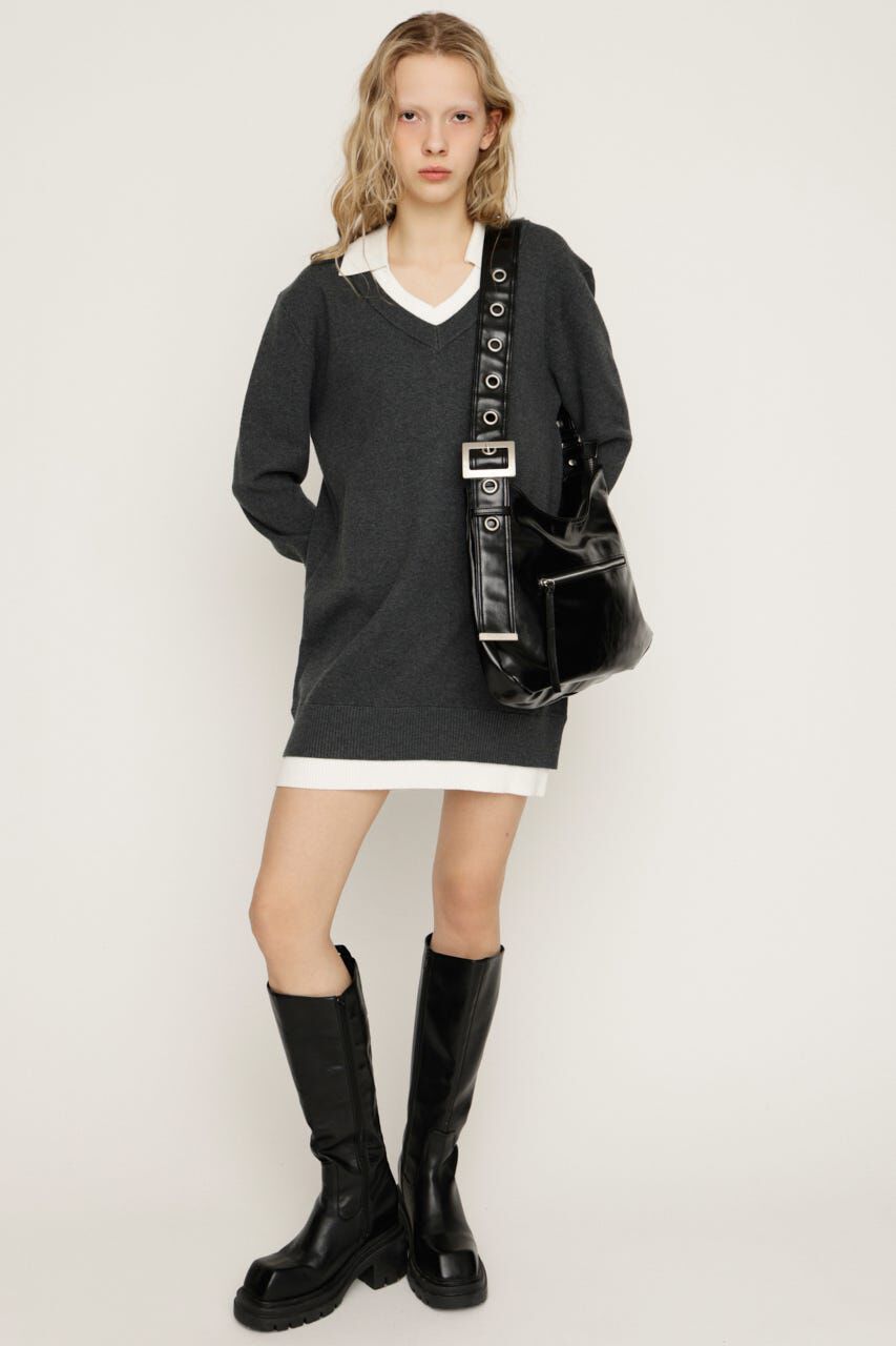 SLY「LAYERED V／N HG ワンピース」|ワンピース|