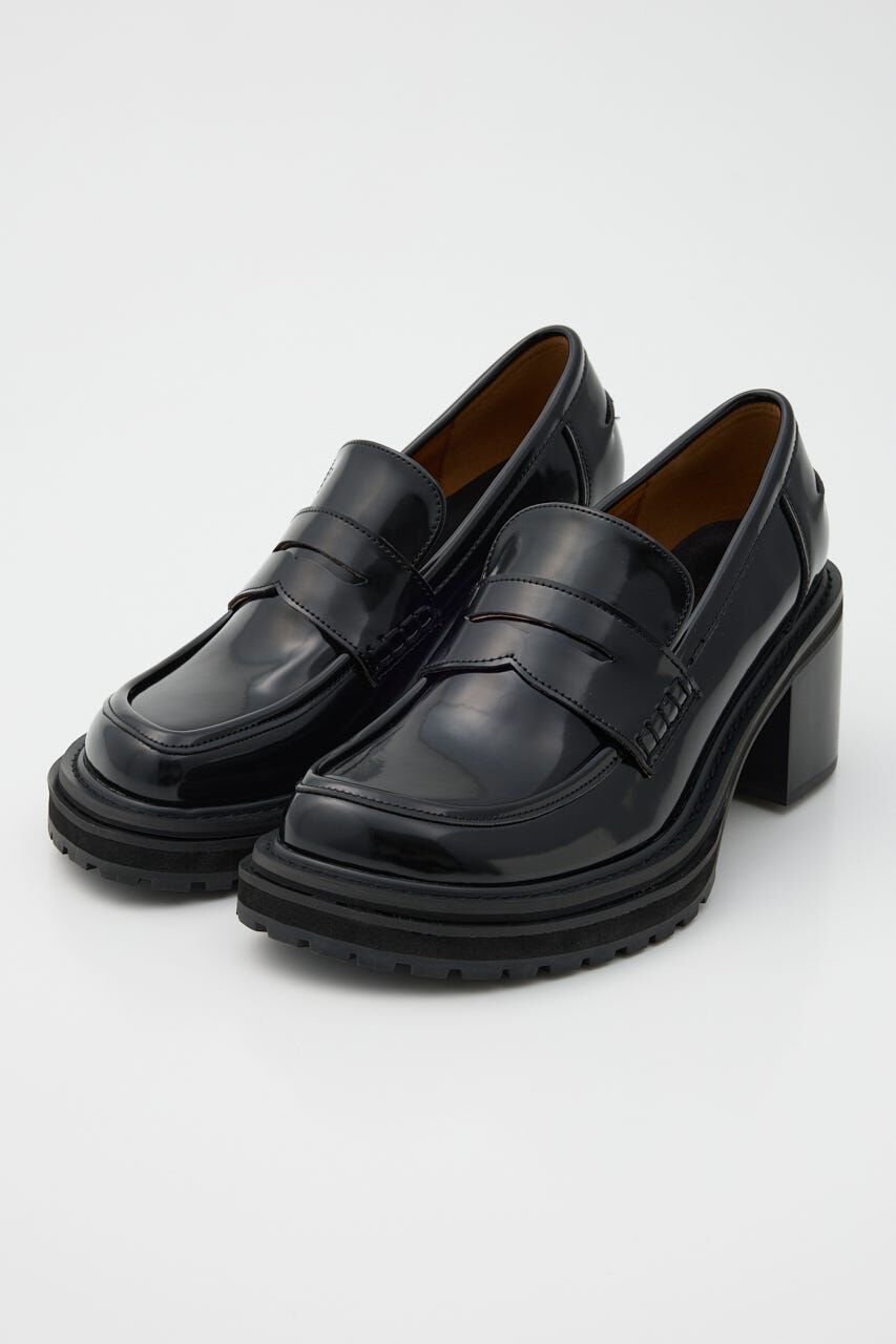 SLY「HEELED PENNY LOAFERS」|ローファー|