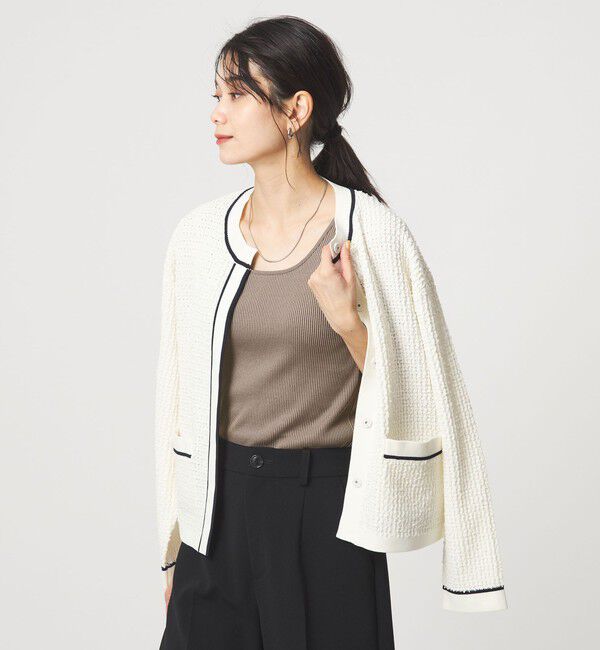 UNITED ARROWS green label relaxing「ブライトリブ タンクトップ」|タンクトップ|