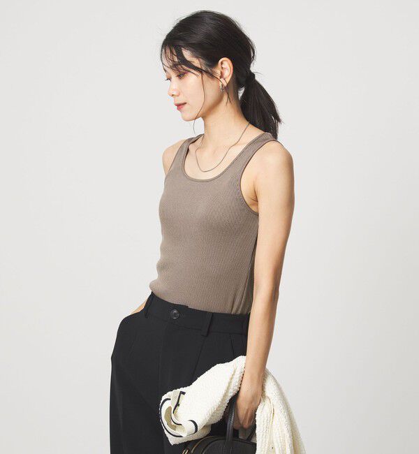 UNITED ARROWS green label relaxing「ブライトリブ タンクトップ」|タンクトップ|