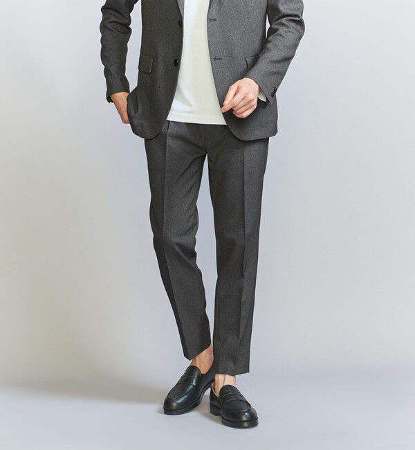 BEAUTY&YOUTH UNITED ARROWS「【WEB限定 WARDROBE SMART】LANATEC セットアップ/背抜きジャケット＆イージーパンツ」|スーツ|