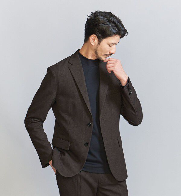 BEAUTY&YOUTH UNITED ARROWS「【WEB限定 WARDROBE SMART】LANATEC セットアップ/背抜きジャケット＆イージーパンツ」|スーツ|