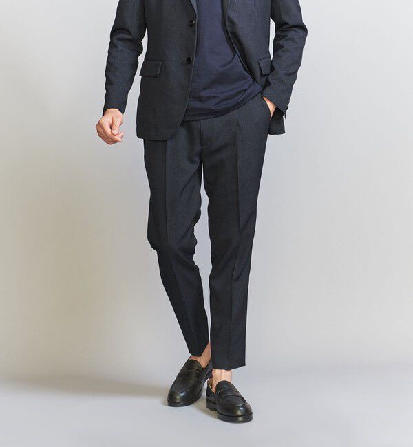 BEAUTY&YOUTH UNITED ARROWS「【WEB限定 WARDROBE SMART】LANATEC セットアップ/背抜きジャケット＆イージーパンツ」|スーツ|