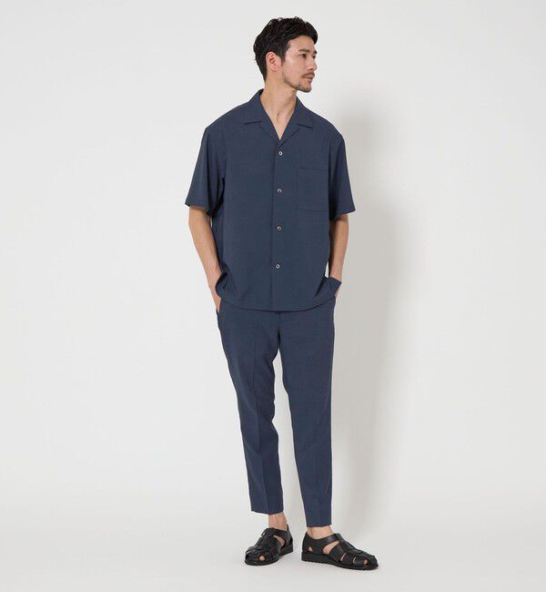 BEAUTY&YOUTH UNITED ARROWS「【WEB限定 WARDROBE SMART】 Reflax オープンカラー シャツ」|シャツ・ブラウス|