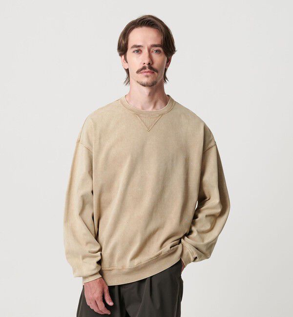 BEAUTY&YOUTH UNITED ARROWS「フェード クルーネック スウェット Tシャツ」|Tシャツ・カットソー|BEIGE