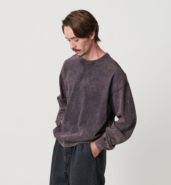 BEAUTY&YOUTH UNITED ARROWS「フェード クルーネック スウェット Tシャツ」|Tシャツ・カットソー|