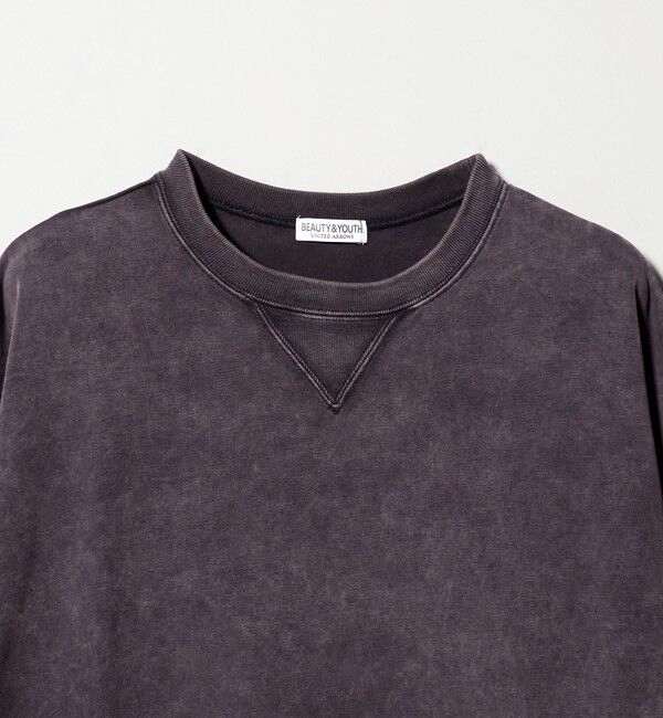 BEAUTY&YOUTH UNITED ARROWS「フェード クルーネック スウェット Tシャツ」|Tシャツ・カットソー|