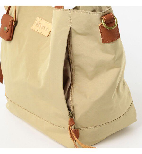 Ray BEAMS 「toleur / ポリエステル 2way トートバッグ」|トートバッグ|
