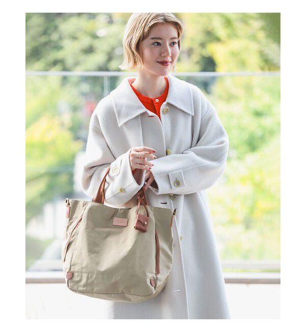 Ray BEAMS 「toleur / ポリエステル 2way トートバッグ」|トートバッグ|