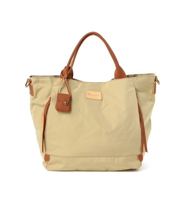 Ray BEAMS 「toleur / ポリエステル 2way トートバッグ」|トートバッグ|