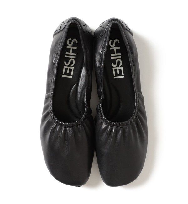 Demi-Luxe BEAMS 「SHISEI / ギャザー バレエシューズ」|パンプス|