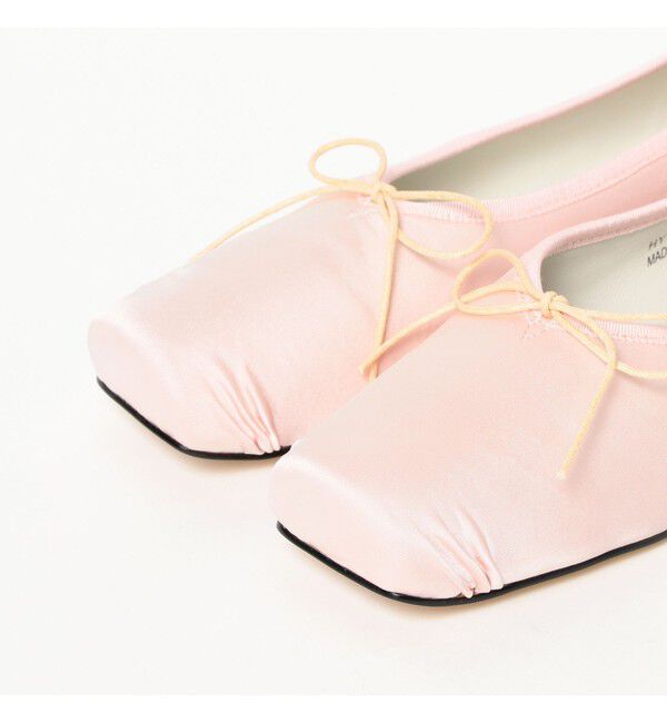 Ray BEAMS 「【別注】Anniel / サテン バレエ シューズ」|スニーカー|
