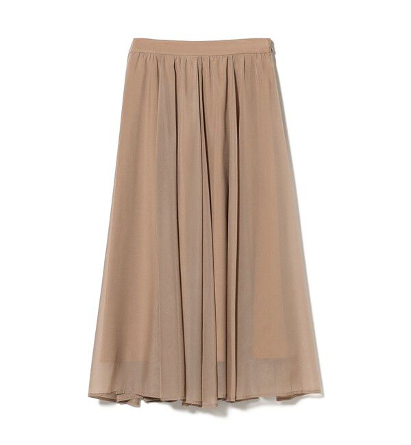 Ray BEAMS 「シアーギャザーフレアースカート」|スカート|