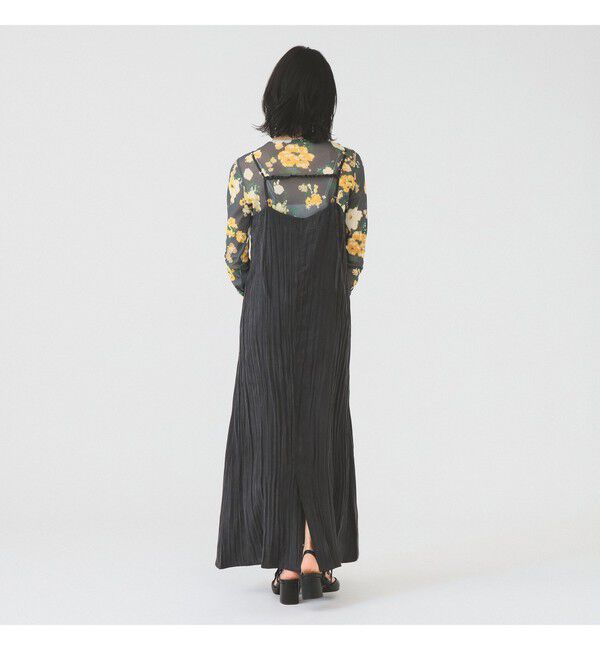 Ray BEAMS 「パウダー サテン キャミ ワンピース」|ワンピース|