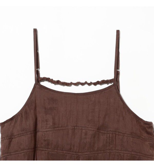 Ray BEAMS 「パウダー サテン キャミ ワンピース」|ワンピース|