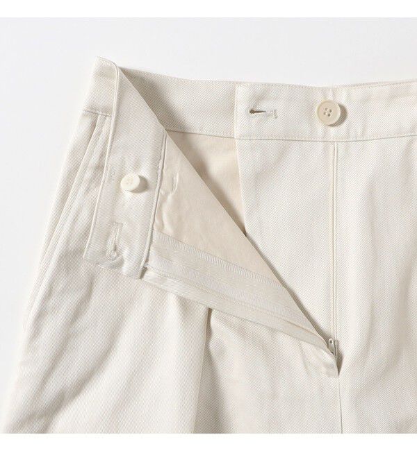 Demi-Luxe BEAMS 「タック チノ ワイドパンツ」|チノ|
