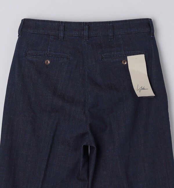 SHIPS「【SHIPS別注】YCHAI: ライト デニム ワイド トラウザーズ」|デニム|