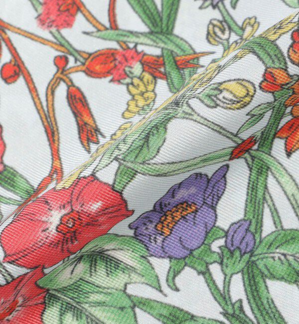 TOMORROWLAND GOODS「TOMORROWLAND フラワーシルクスカーフ」|バンダナ・スカーフ|