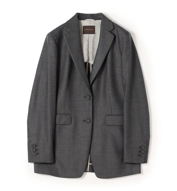 TOMORROWLAND collection「ウーステッドトラック シングル2Bジャケット」|テーラードジャケット|16 グレー系