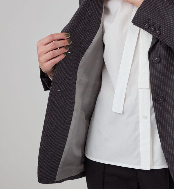 TOMORROWLAND collection「ウーステッドトラック シングル2Bジャケット」|テーラードジャケット|